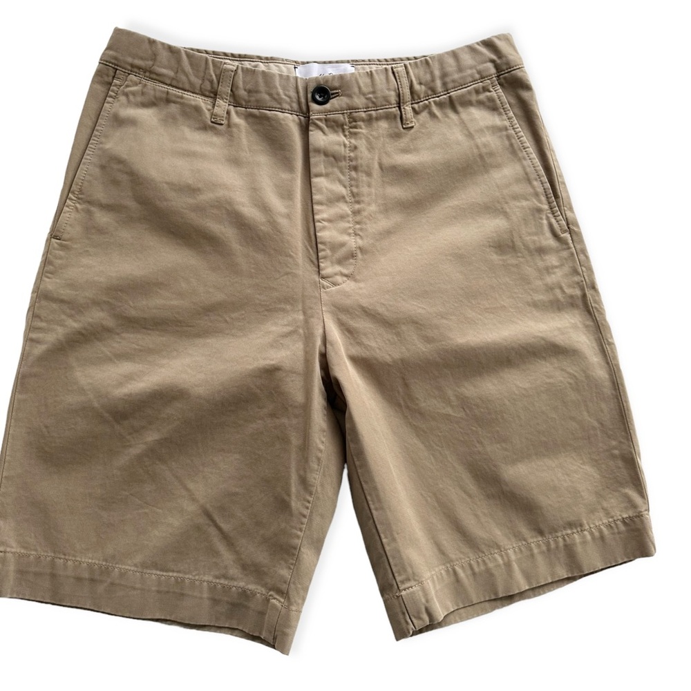 Mr. P • Straight-Leg Garment-Dyed Cotton-Twill Bermuda Shorts
